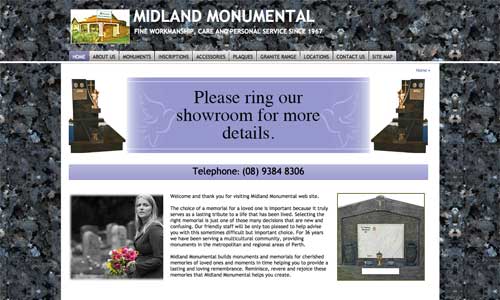 Midland Monumental Website