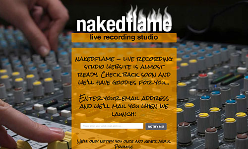 nakedflame Website