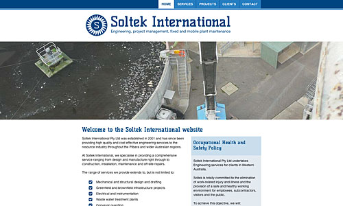 Soltek International Website