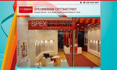 Spex Design Website