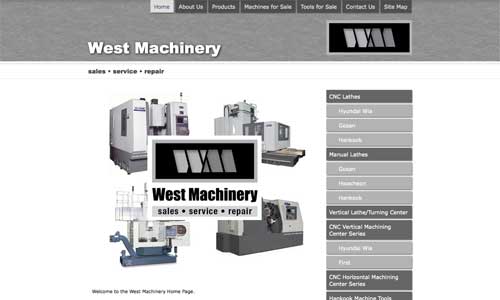 West Machinery Website