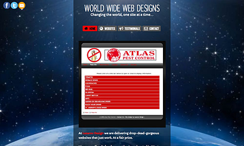 Worls Wide Web Designs Website